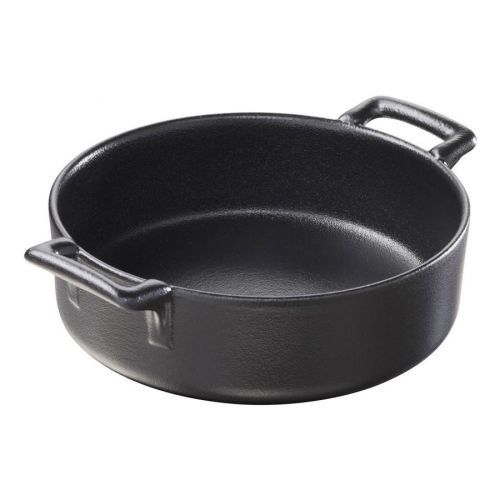 Okrúhla zapekacia misa Ø 18,5 cm matná čierna Belle Cuisine REVOL