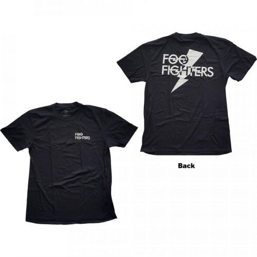 Foo Fighters - Tričko Flash Logo - Muž, Unisex, Čierna, S