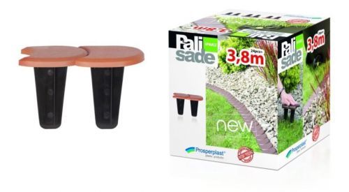 Palisada zahradní Drake terakota 383,4 cm
