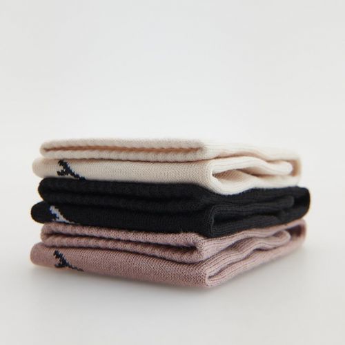 Reserved - Ladies` socks - Čierna