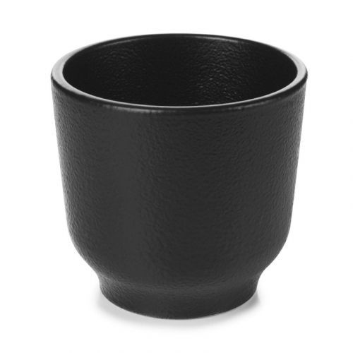 Hrnček bez uška Adelie Revol čierny 80 ml