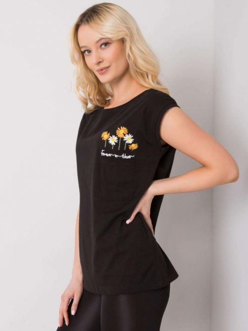 Čierna blúzka každý deň one size