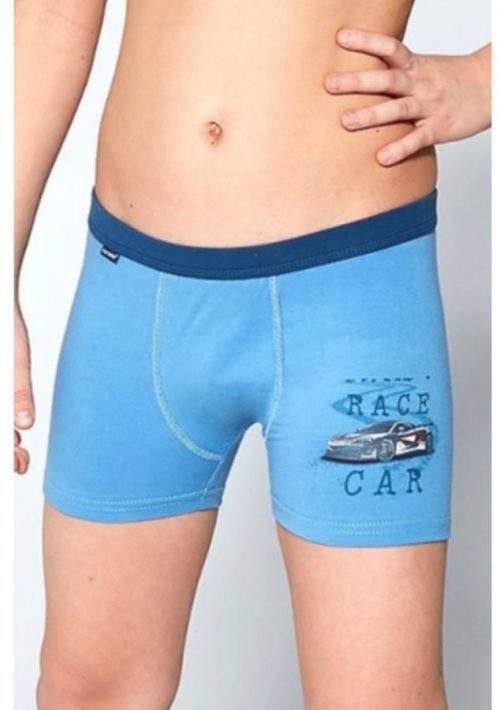 Chlapčenské boxerky Cornette 701/107 110/116 modrá