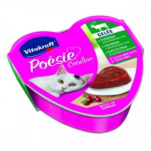 VITAKRAFT POESIE ZELE ZVERINA A BRUSNICE 85 G , 2435333