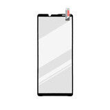 mobilNET ochranné sklo Sony Xperia 10 III, FULL GLUE 0.33mm, Q sklo, čierne