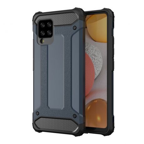MG Hybrid Armor plastový kryt na Samsung Galaxy A42 5G, modrý