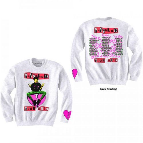Yungblud - Crewneck Tour - Muž, Unisex, Biela, XS