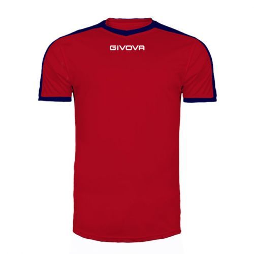 SHIRT REVOLUTION červená-modrá XXS