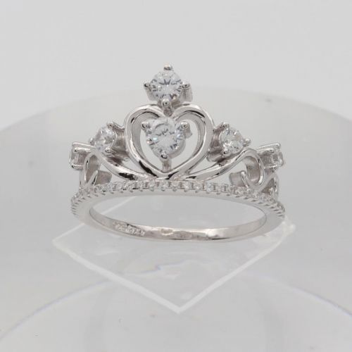 Strieborný prsteň 81176