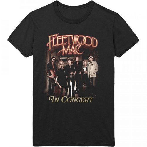 Fleetwood Mac - Tričko In Concert - Muž, Unisex, Čierna, S