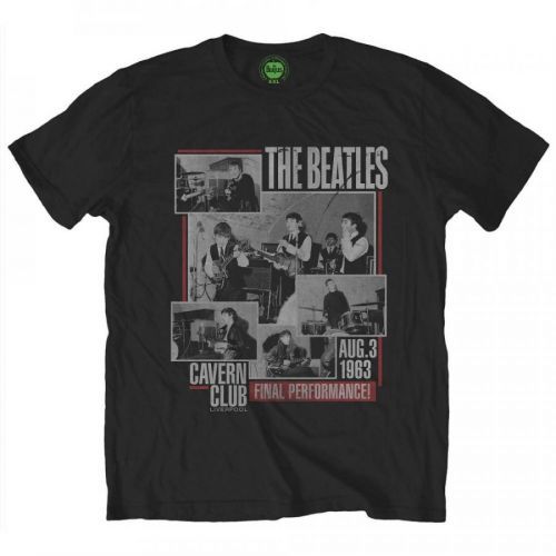 The Beatles - Tričko Final Performance - Muž, Unisex, Čierna, S