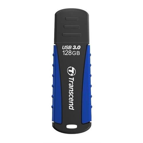 USB Kľúč 128GB TRANSCEND JetFlash 810, USB 3.0, Black/Blue (vodeodolný, nárazuvzdorný) (R/W 90/40 MB/s) TS128GJF810