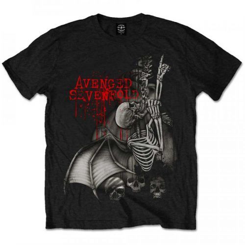 Avenged Sevenfold A7X - Tričko Spine Climber - Muž, Unisex, Čierna, S