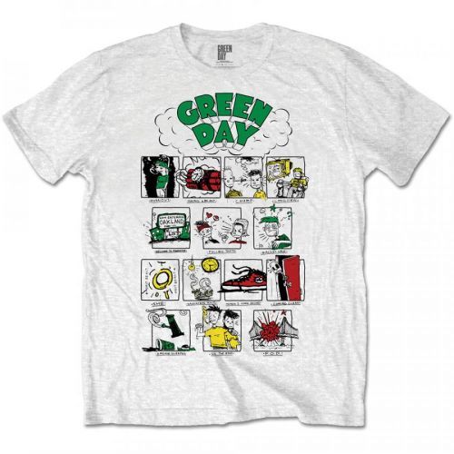 Green Day - Tričko Dookie RRHOF - Muž, Unisex, Biela, XXL