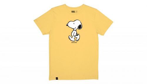 Dedicated T-shirt Stockholm Snoopy Yellow žlté 18779