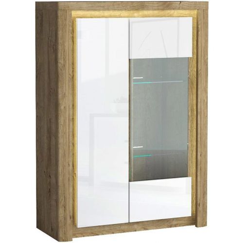 Vitrína Livinio L5 Ribbeck/Biely