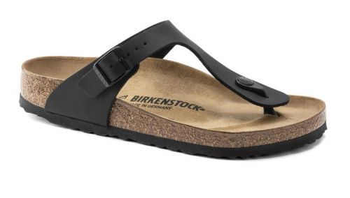 Birkenstock Gizeh Birko-Flor Narrow Fit čierne 43693