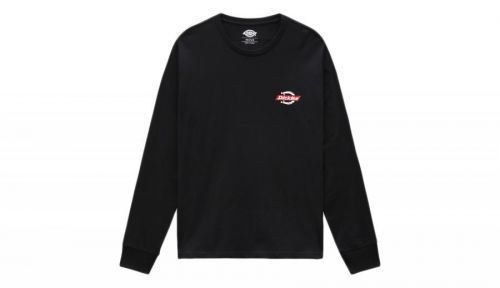 Dickies L/S Ruston T-Shirt Black čierne DK0A4XEH