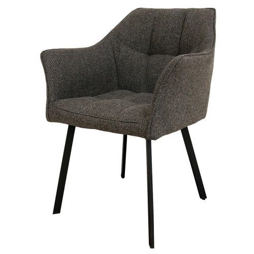 Stolička Nevada šedá