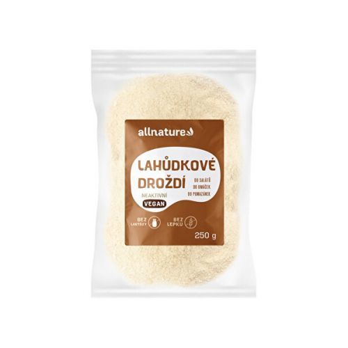 Allnature Lahôdkové droždie neaktívne 250 g