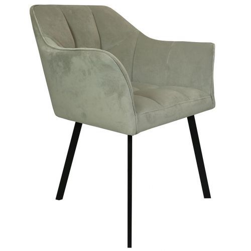 Stolička Nevada svetlý šedá