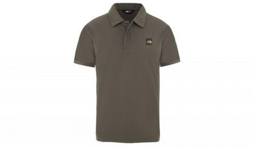 The North Face M Ice Fine S/S Polo šedé NF0A4CAZ21L