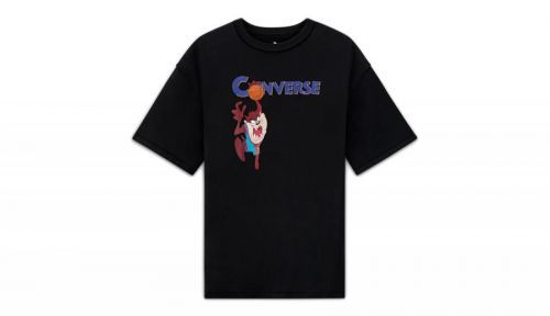 Converse x Space Jam: A New Legacy Court Ready Tee čierne 10023071-A01