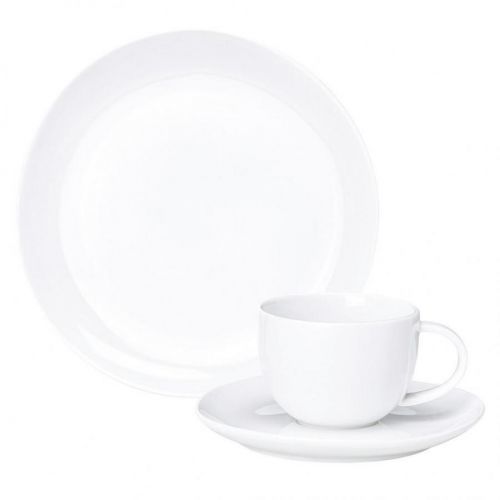 Ritzenhoff Breker KÁVOVÝ SERVIS, 18-dielne, porcelán - biela