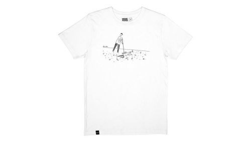 Dedicated T-shirt Stockholm Closing Time White biele 16603