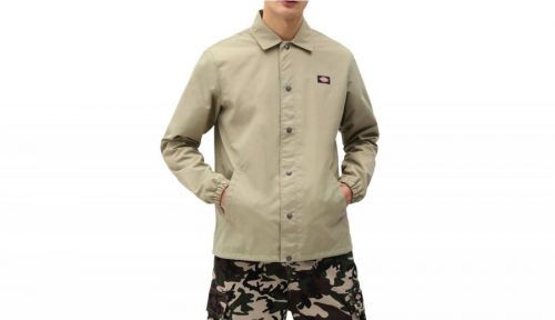 Dickies Oakport Coach Jacket svetlohnedé DK0A4XEWKHK