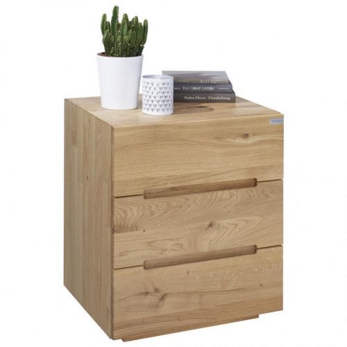 Valnatura NOČNÝ STOLÍK, divý dub, farby dubu, 50/60/40 cm - farby dubu