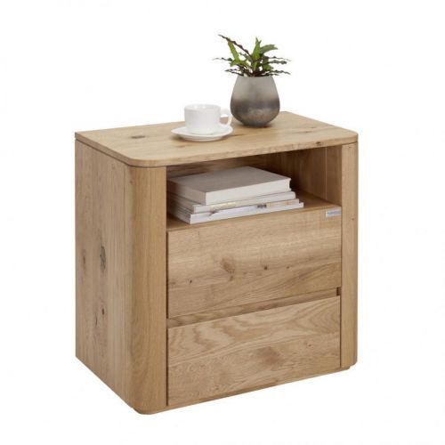 Valnatura NOČNÝ STOLÍK, divý dub, farby dubu, 60/60/38 cm - farby dubu
