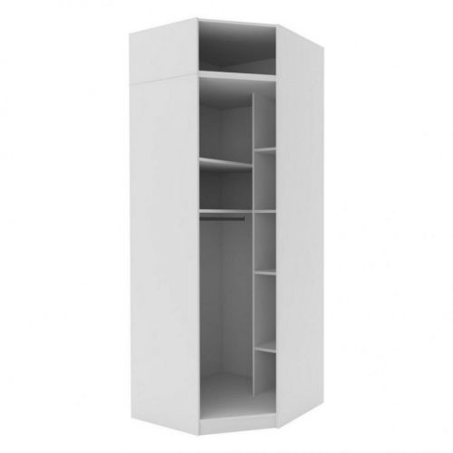 Hom`in KORPUS ROHOVEJ SKRINE, biela, 91,1/242,2/91,1 cm - biela