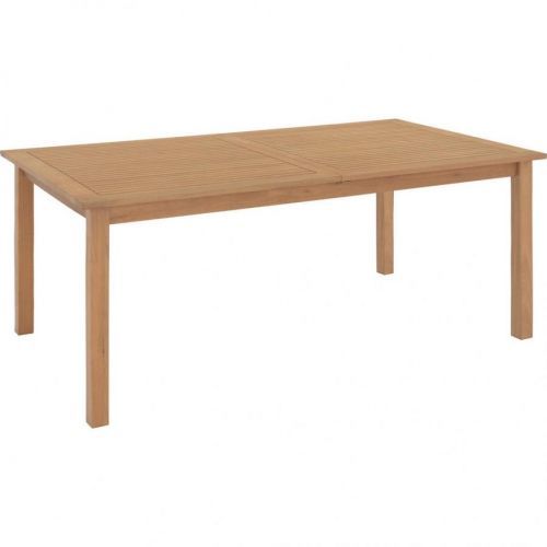 Ambia Garden ZÁHRADNÝ STÔL, drevo, 180(240)/100/74 cm - prírodné farby