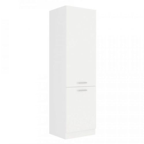 KONDELA Split 60 DK-210 2F potravinová skriňa biela