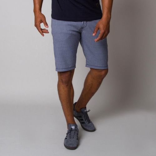 Pánske šortky klasické s károvaným vzorom 12902