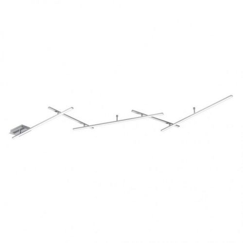 Novel LED STROPNÁ LAMPA, 245/6,5/50 cm - biela, niklová
