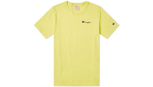 Champion Crewneck T-Shirt žlté 211985-YS062-BTP
