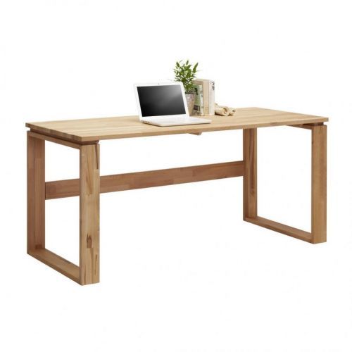 Linea Natura PÍSACÍ STÔL, farby buku, 160/70/75 cm - farby buku