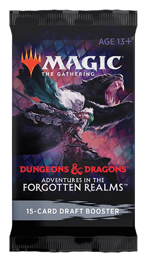 Wizards of the Coast Magic the Gathering Adventures in the Forgotten Realms Draft Booster