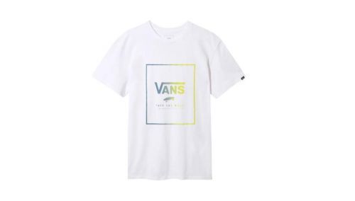 Vans Mn Print Box Ss White/Sulphur Spring biele VN0A312SYNL