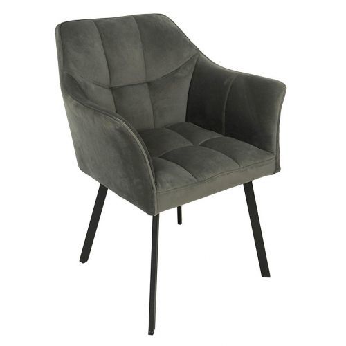 Stolička Nevada tmavý  šedá