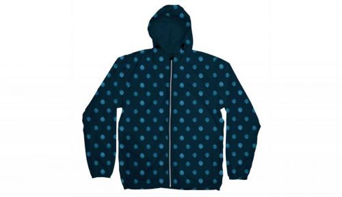 Dedicated Windbreaker Dots Navy modré 16220
