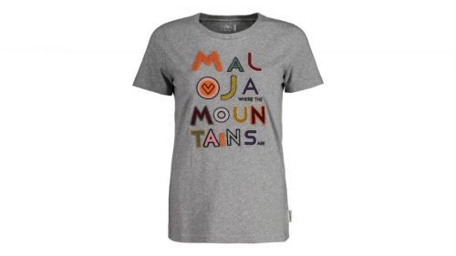 Maloja T-Shirt BiascaM. Women Grey šedé 29412-1-7096