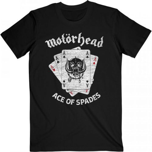 Motörhead - Tričko Flat War Pig Aces - Muž, Unisex, Čierna, XXL