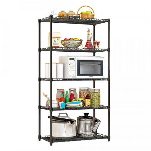 KONDELA Suer Typ 2 regál čierna