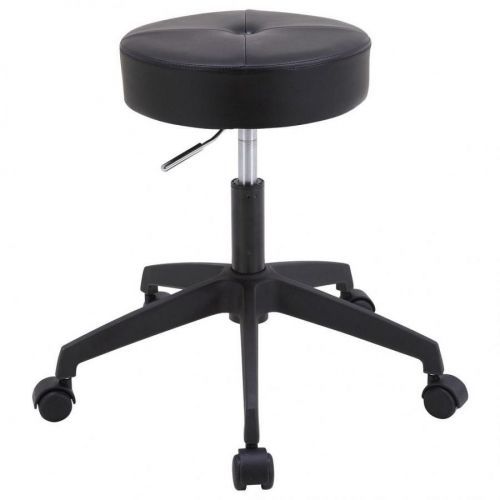 Carryhome KANCELÁRSKA STOLIČKA, kožený vzhľad, čierna, strieborná - čierna, strieborná