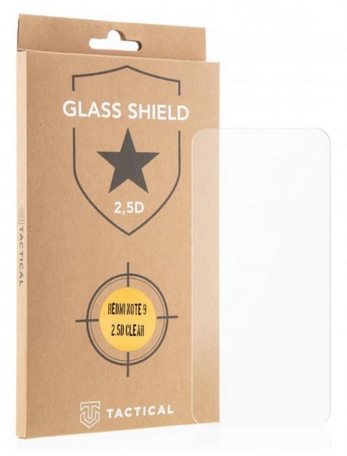 Tactical Glass Shield 2.5D sklo pro Xiaomi Redmi Note 9 Clear