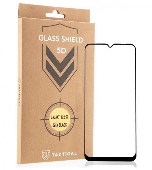 Tactical Glass Shield 5D sklo pro Samsung Galaxy A22 5G Black