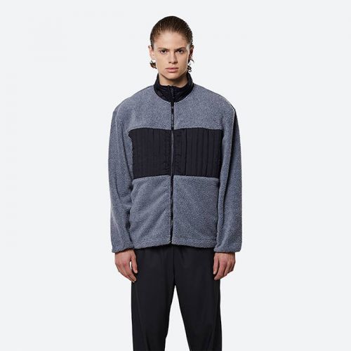 Rains Fleece Jacket 1852 HEATHER GREY